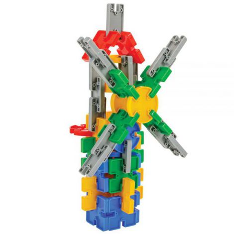 Set constructie Pilsan Building Blocks 316 piese in cutie - imagine 6